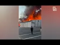 Tollbooth Antiques warehouse goes up in flames in Columbia Pa