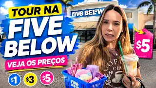 TOUR NA FIVE BELOW (com PREÇOS $)