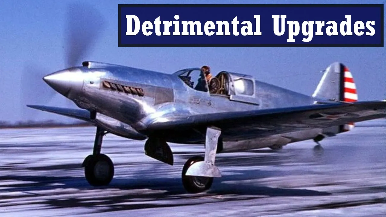 Making A Fighter Worse By...Improving It?: Curtiss XP-46