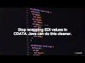 Your EDI CDATA Workaround is Broken Here s Why