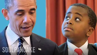 Kid President Meets The President Of The United States Of America  Kid President Meets The President Of The United States Of America