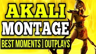 Akali Montage - Best Akali Plays | Akali Outplays | Funny Moments - League of Legends