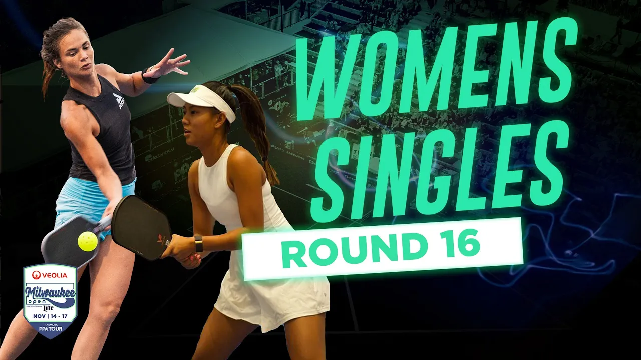 Lea Jansen v Marcela Hones at the Veolia Milwaukee Open