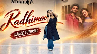 Radhimaa Hook Step Dance Tutorial 💃🔥 | Vrindharjun