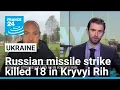 Download Lagu Latest updates on Russian missile strike killed 18 in Kryvyi Rih • FRANCE 24 English