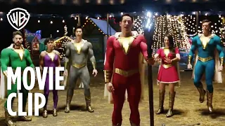 shazam movie clip all hands on deck warner bros entertainment
