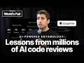 AI powered entomology Lessons from millions of AI code reviews Tomas Reimers Graphite