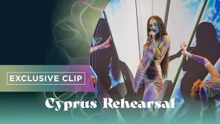 Andromache Ela Exclusive Rehearsal Clip Cyprus Eurovision 2022 