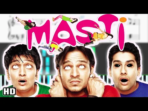 Download MP3 Dil De Diya Hai - Masti (2004) - EASY Piano Tutorial - Notes+Sheet+MIDI