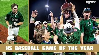 The High School Baseball GAME OF THE YEAR
