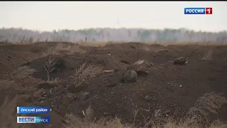 «Вести Омск» выехали на место свалки с птичьим пометом