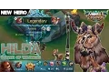 Download Lagu Mobile Legends - New Hero HILDA Power of Wildness Legendary Kill Build and Gameplay [MVP]