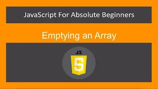 JavaScript Tutorial Emptying an Array
