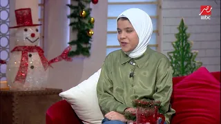 أشرقت جمال الفائزة بالمركز الأول فى مسابقة المشروع الوطني للقراءة بتحكي عن قصة نجاحها 