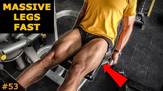 BEST LEG WORKOUT for MASS & DEFINITION! (Science-Based Order for FAST Results) 🦵💪