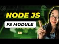 FS Module in Node JS File Handling in Node JS Node JS Tutorial in Hindi for Beginners
