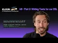 Elixir Full Course 48 - Part 2 Writing Tests for our DSL
