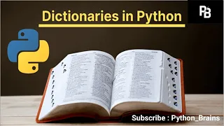 Python Series Session 22 Python Dictionary Dictionaries in Python Class 11 CBSE CS