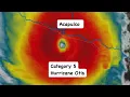 LIVE Category-5 Hurricane Otis Tracker - Mexico