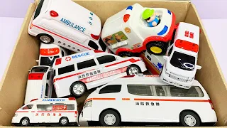 救急車のミニカー走る！緊急走行テスト！坂道走行です☆ Ambulance minicar runs in an emergency with sirens sounding!