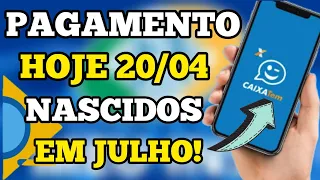 Tem Pagamento Hoje Nascidos Em Julho! Auxílio Emergencial 2021.