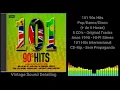 Lagu 101 90s Hits - Pop/Dance/Disco (+ de 6 Horas) - 5 CD's- Original Tracks - 101 Hits Internac.- CD Rip