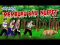 Download Lagu ANIMASI KARTUN HOROR | MEMBURU BABI NGEPET #19 MP3