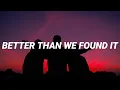 Download Lagu Maren Morris - Better Than we Found It (Lyrics)