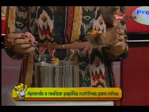 Aprenda a realizar papillas nutritivas para niños