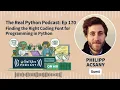 Finding the Right Coding Font for Programming in Python Real Python Podcast