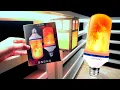 Flickering LED Light Bulb - Fire Like Flames