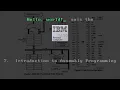 Hello world sais the IBM Personal Computer 5150 - Part 7 Introduction to Assembly Programming