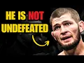 Khabib s Undefeated Record is a LIE