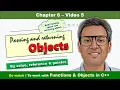 Passing and Returning Objects in C Pass by Value Pointer Reference Explained with Code