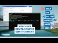 Setup development environment on Windows WSL2 Go VSCode Docker Make Sqlc