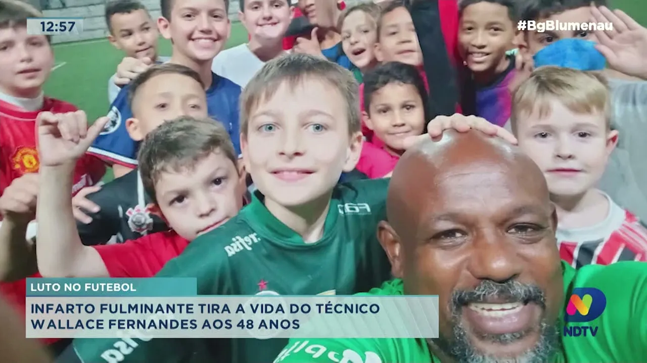 Luto no futebol: morre Wallace Fernandes aos 48 anos