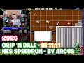 Chip n Dale Rescue Rangers - NES Speedrun in 11 11 by Arcus Date 15 March 2026