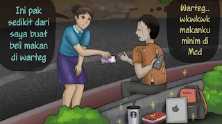 pengemis kaya modal akting miskin jadi tajir melintir animasidrama kartun animasi drama