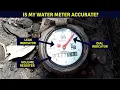 How to determine if your water meter is accurate