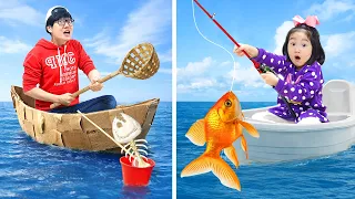 儿童钓鱼挑战和各种有趣活动 🎣