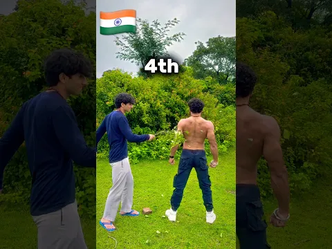 First time kiya Aisa sab 💪🇮🇳 #shorts #strong #giantthedheraj #india #hardwork