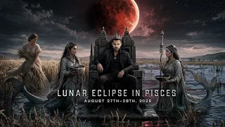 The Leo King Lunar Eclipse in Pisces Sq Uranus August 27-28 2026 Horoscope All Signs