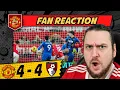 Lagu Absolute Calamity! RANT Manchester United 4-4 Bournemouth United Fan Reaction