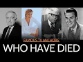 Obituary Famous TV Anchors WE LOST - CelebrityObituary1