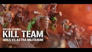 Kill Team in 30 Guard vs Orks The Octarius War 40k