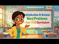 Year 3 Math Australia Solve Multiplication Division Word Problems Easily