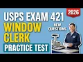 USPS Exam 421 Window Clerk Practice Test Pass the 2026 SSA Academy Exam