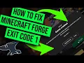 How to Fix Minecraft Forge Exit Code 1 2024 Minecraft Forge Exit Code 1 Error FIX