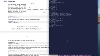 Tiny Python Projects Ch 3 Pt 7 List slices