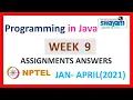 Programming in Java Programming in Java Week 9 Assignment Programming in Java Jan-Apr2021 NPTEL